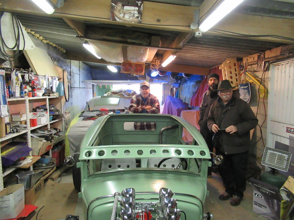 je prends un instant la pose ..