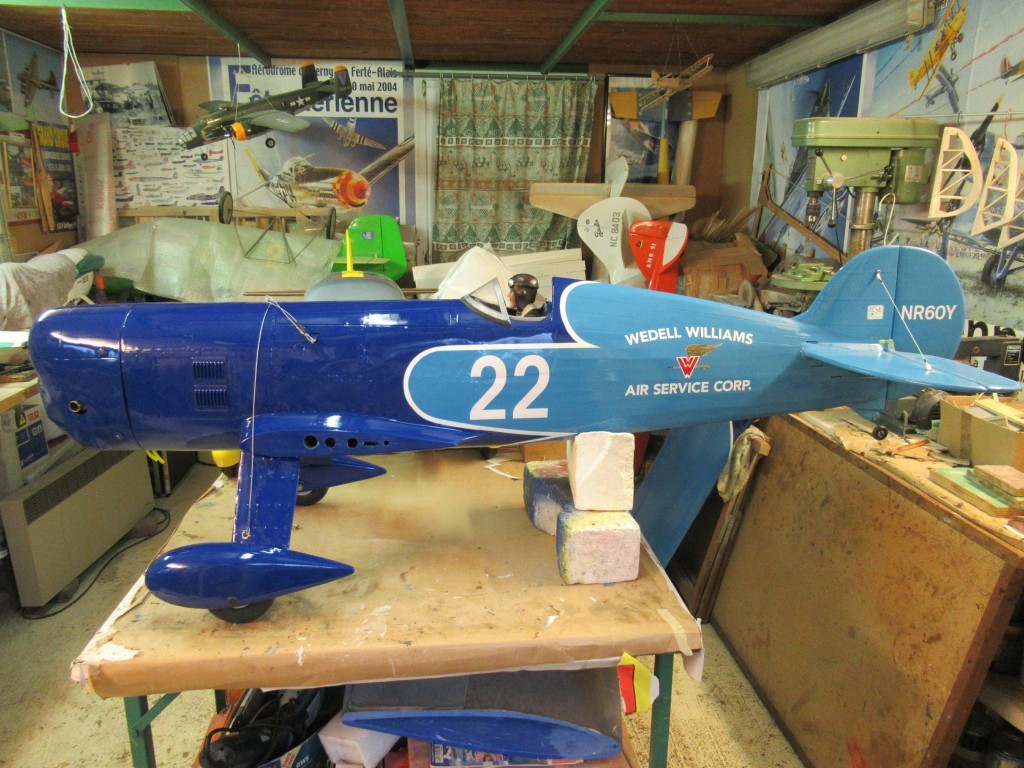 Vue d'ensemble du fuselage terminé