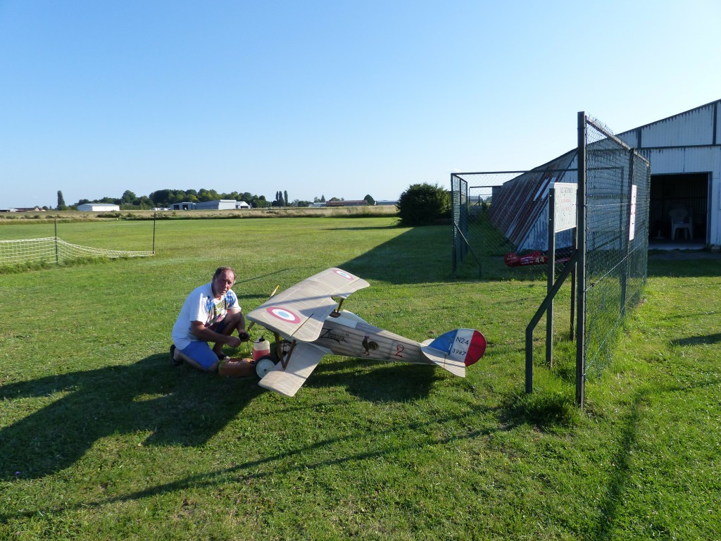 Préparation du 1er vol 