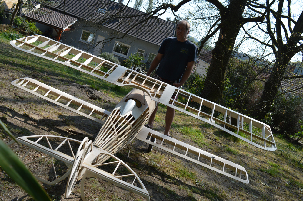 pré-montage de l'oiseau 