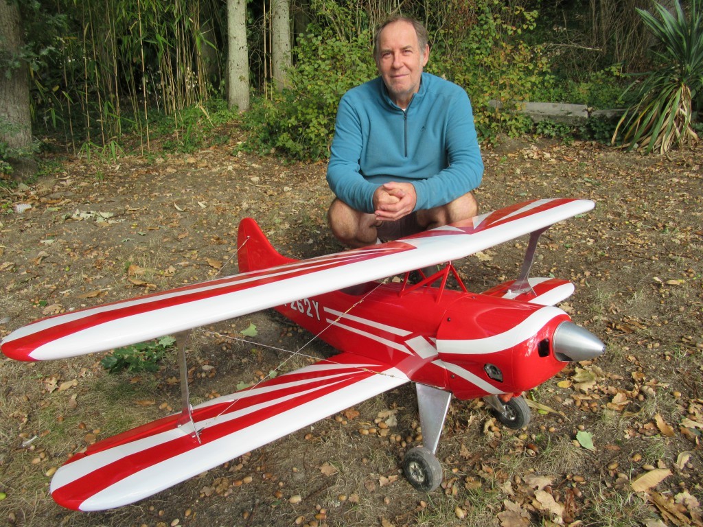 1er Pré- assemblage de l'oiseau après peinture
