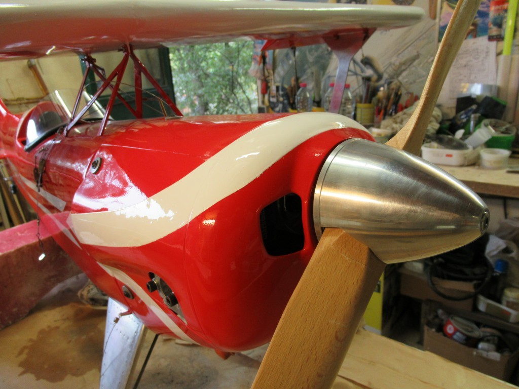 Polissage du cone  de 80mm au Belgom Alu