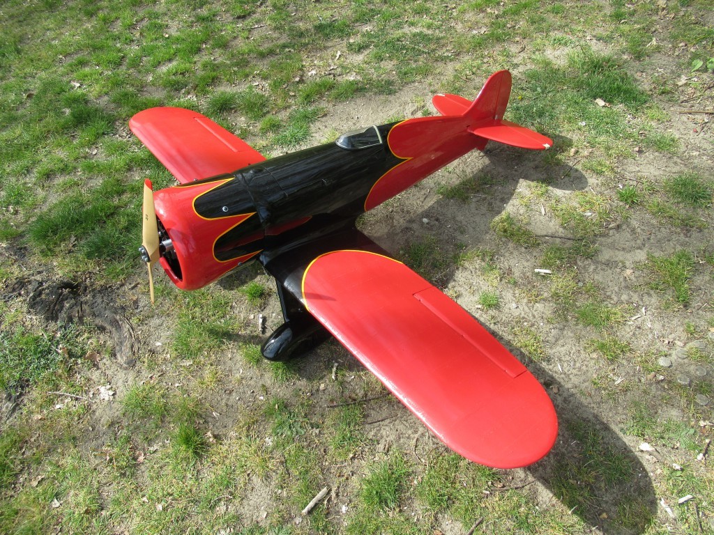 Encore plein de détails à faire avant de finaliser l'avion.