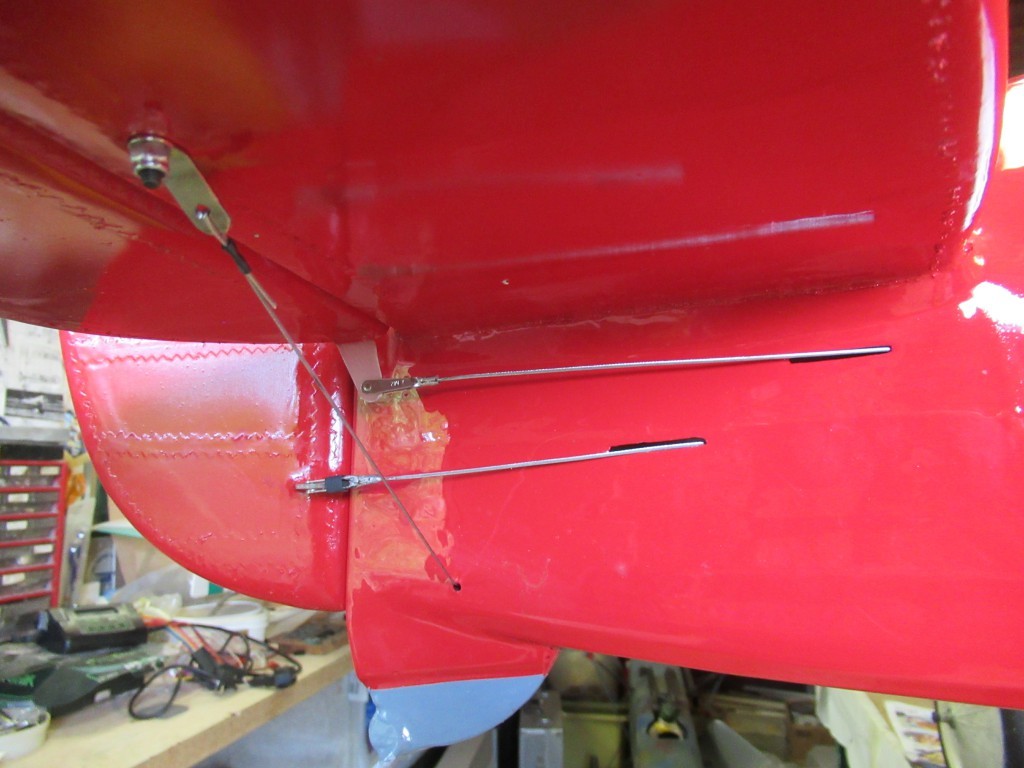 haubanage et sortie des commandes