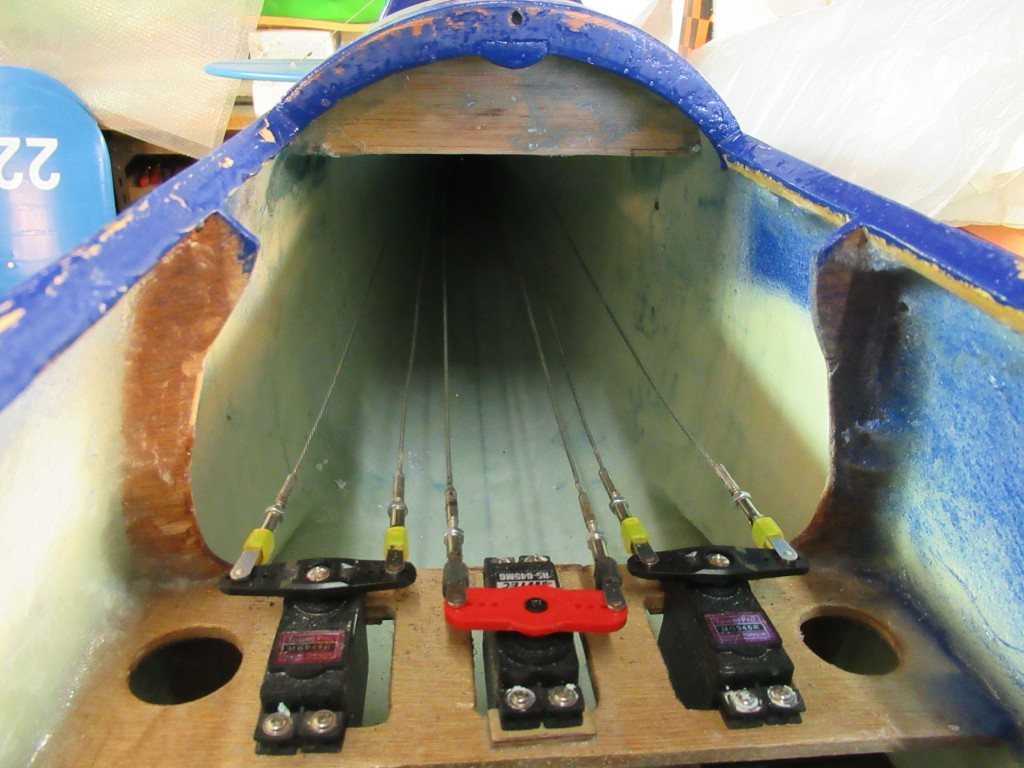 Commandes  aller /retour, par cables zingué 1,5mm