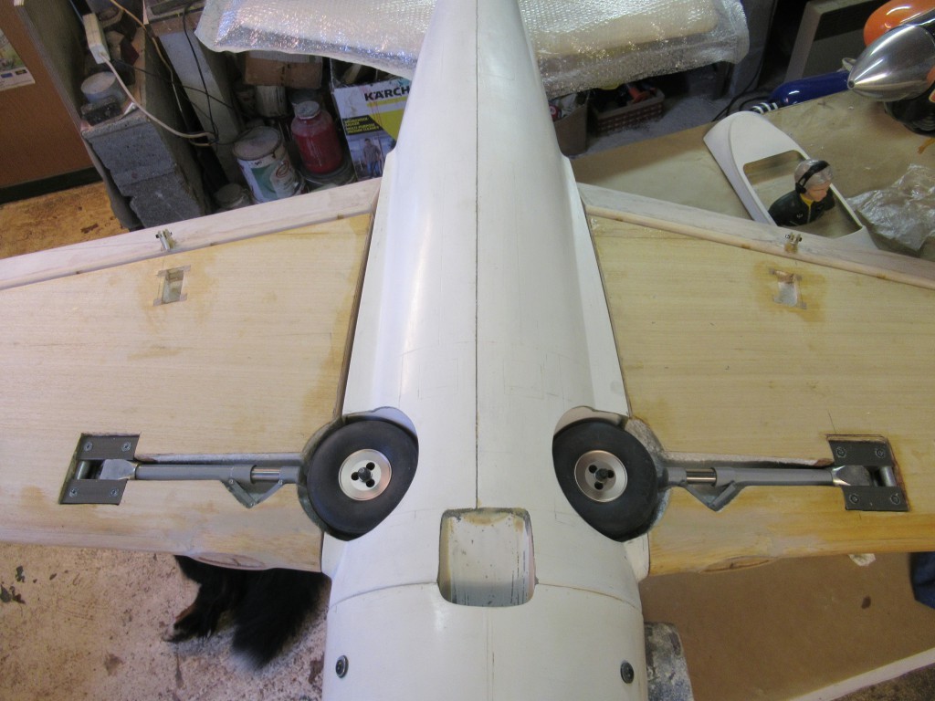 Control train rentré