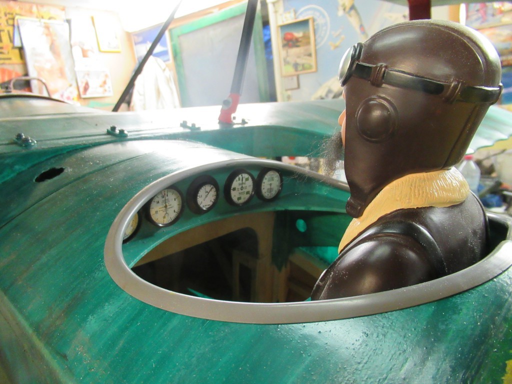 Pose des instruments de bord