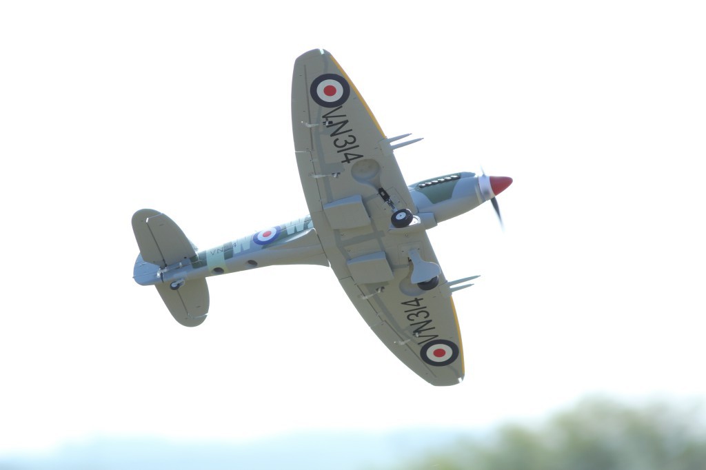Décollage du Spitfire
