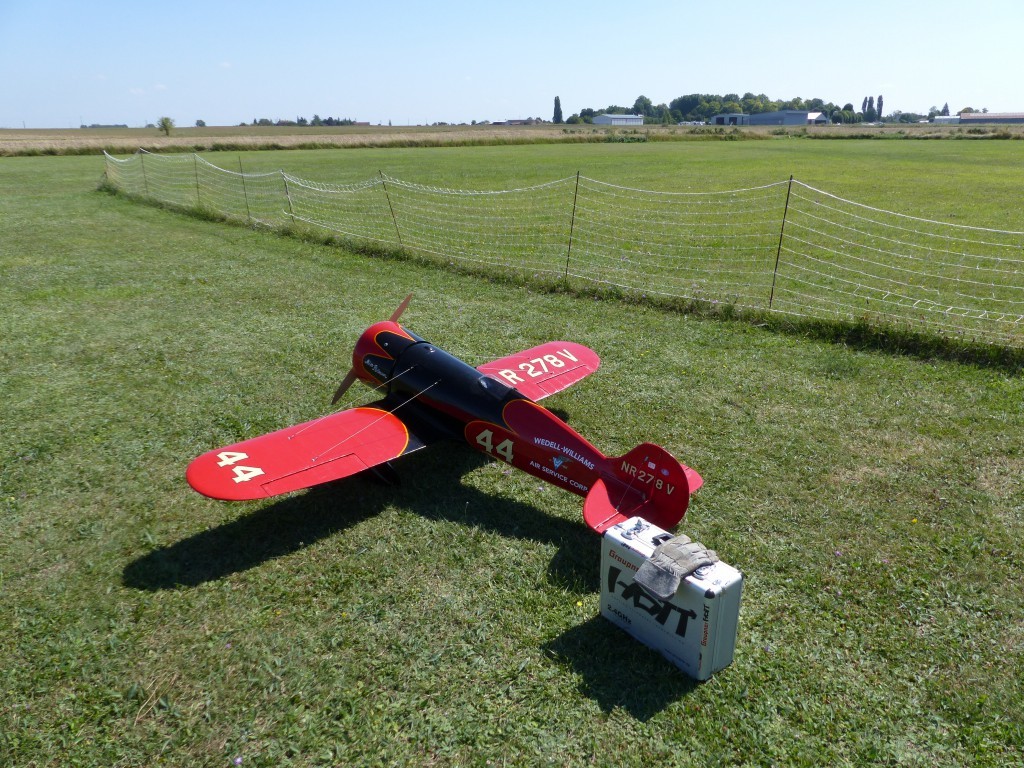 Wedell en entrée de piste