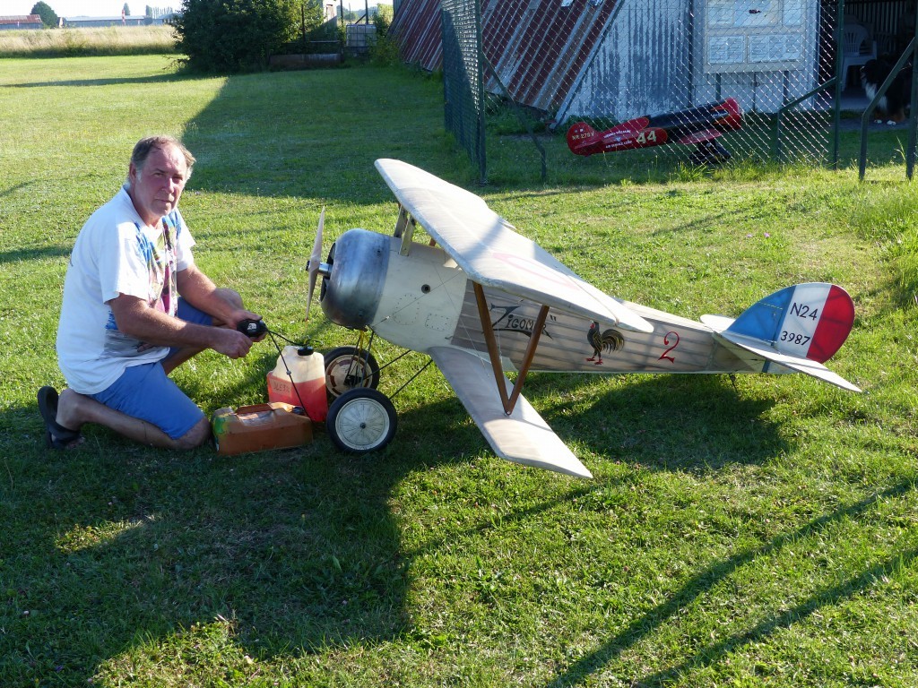 Remplissage du réservoir 