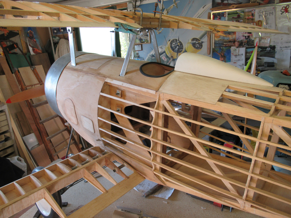 Vue générale de la cabane