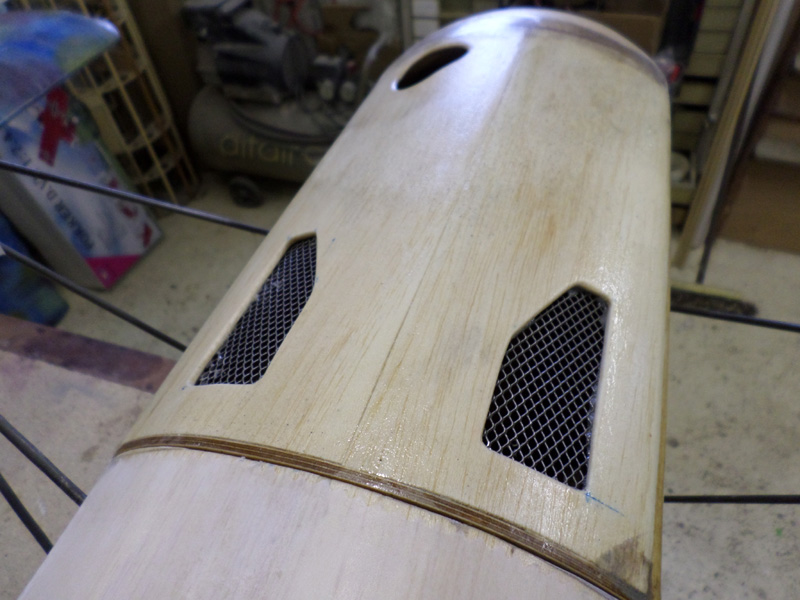 Trapes Grillagées de sortie d'air d'aération du capot moteur